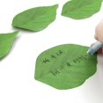 thumbnail image 2 of Leaf Shaped Note Paper Self Adheive Note Paper Colorful Note Paper Notepads 3.74x2.44In for Student Teacher 50Sheets/Pad, 2 of 4