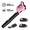 Pink, variant on Steelite 21V Cordless Leaf Blower,150 MPH 600 CFM,Electric Leaf Blower with 2 x 2.0Ah Battery Packs and Charger,Lightweight Battery Powered Leaf Blower for Lawn Care, Patio Cleaning