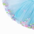 thumbnail image 5 of Kaprioy Toddler Girl Tutu Skirt Colorful Pom Poms Skirts Elastic Waist Birthday Tutu Outfit Princess Ballet Dancing Dress, 5 of 6
