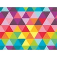thumbnail image 1 of Pack of 1, Bright Triangle Gloss 26" x 417' Half Ream Roll Gift Wrap For Party, Holiday & Events, 1 of 1