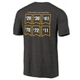 thumbnail image 3 of Men's Heathered Black Boston Bruins Raise the Banner Tri-Blend T-Shirt, 3 of 3