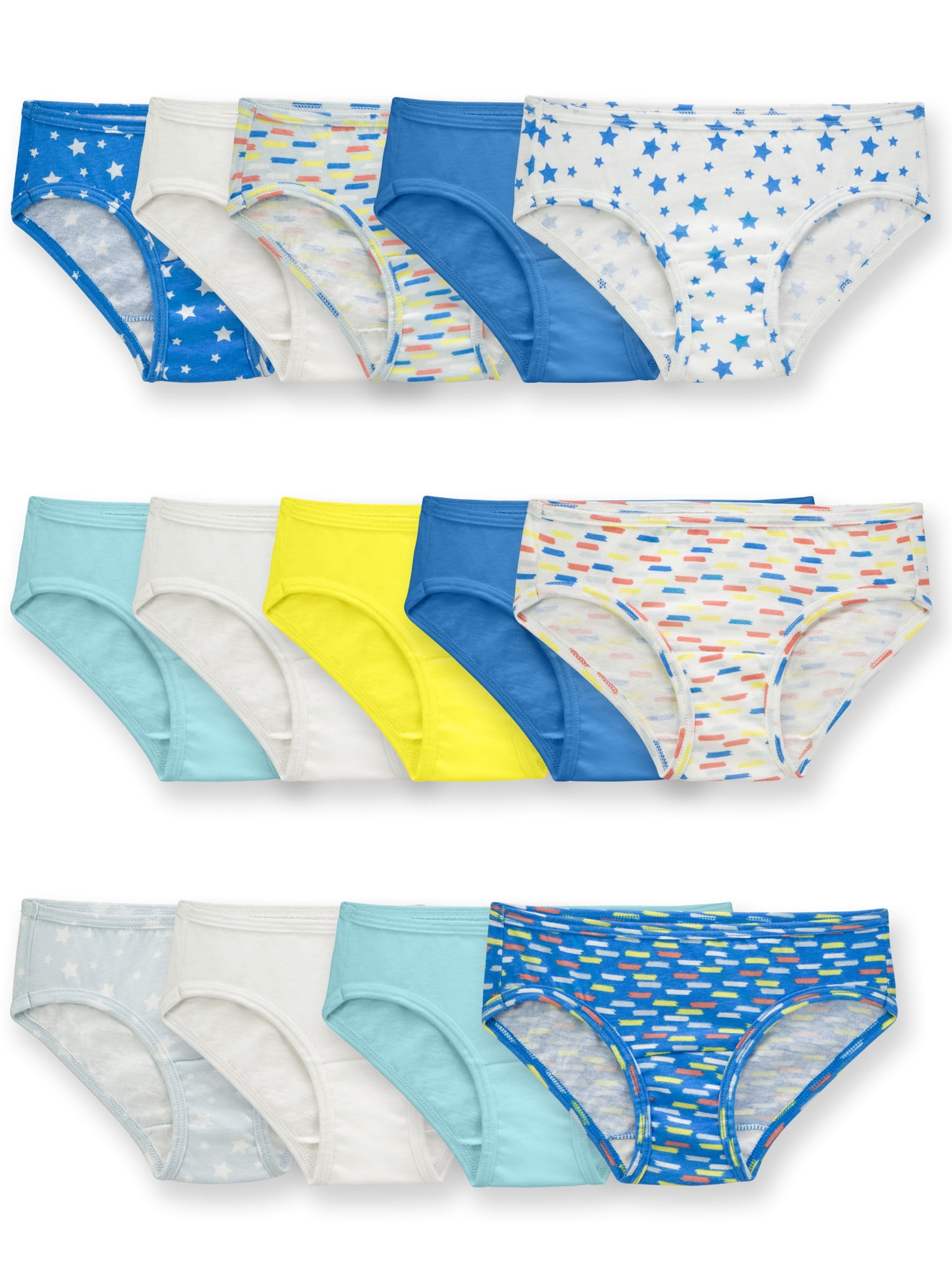 CUTE NWTS~12 PACK GIRLS FRUIT OF THE  LOOM COTTON HIPSTERS/ BIKINI UNDERWEAR 