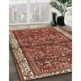 thumbnail image 3 of Ahgly Company Machine Washable Indoor Rectangle Traditional Tomato Red Area Rugs, 6' x 9', 3 of 7