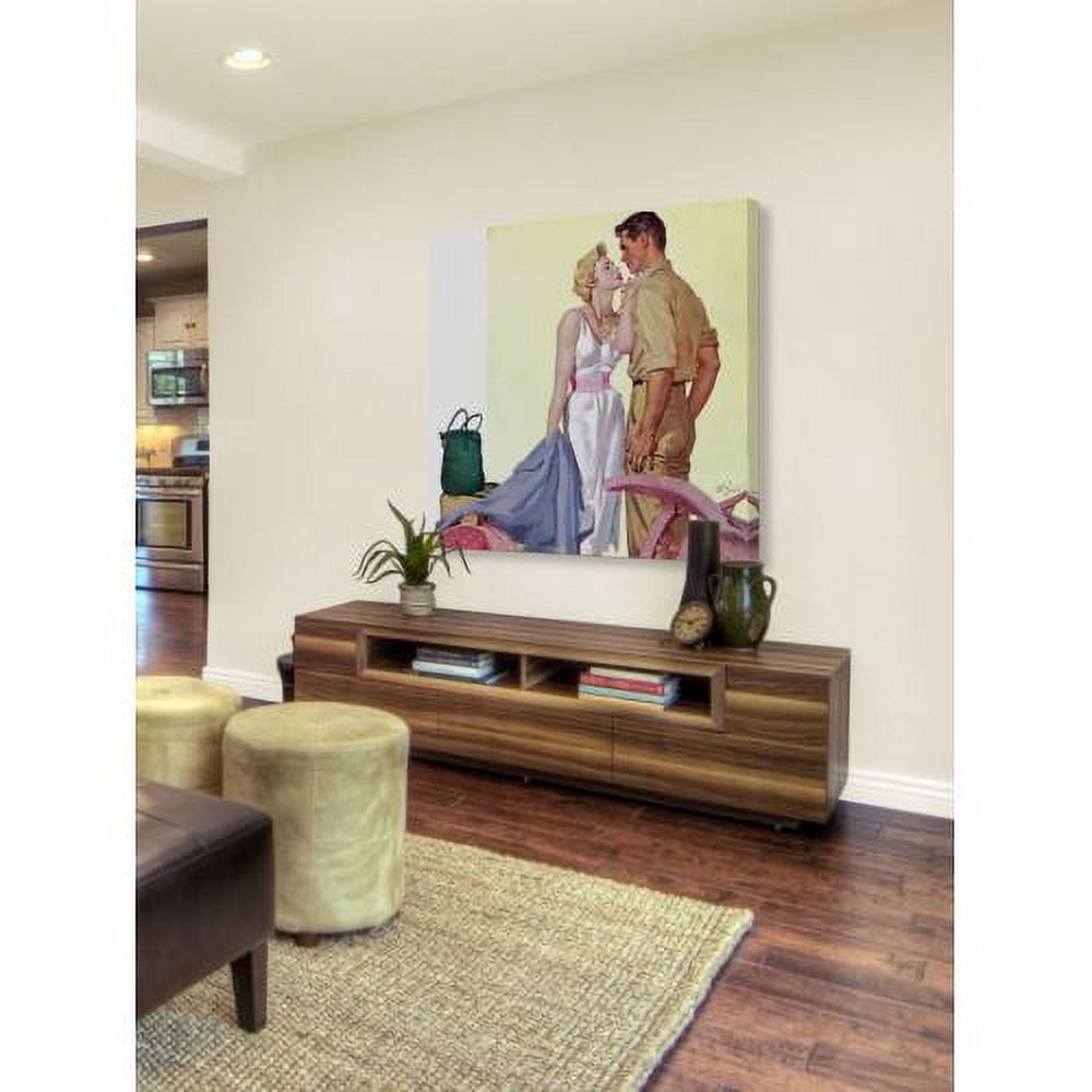 "Bad Woman" Painting Print on Wrapped Canvas