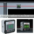 thumbnail image 2 of 2-Side Laser Digital Protractor Inclinometer Laser Level Ruler Inclinometer Magnetic Magnet Finder Goniometer Base Angle, 2 of 8