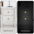 thumbnail image 3 of 4PCS Round Girlish Hearts Stars Cabinet Fluorescence Knob Glowing in the Dark Furniture Drawer Pulls Handle with Screws, 3 of 5