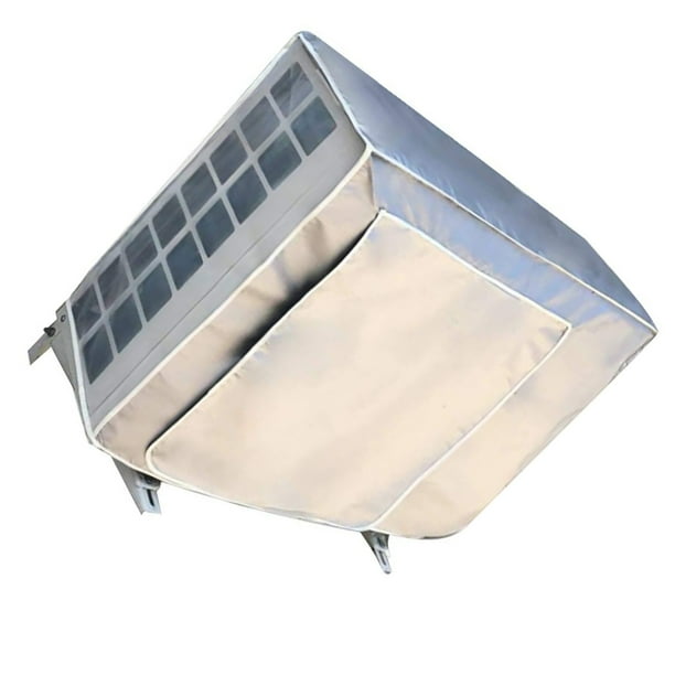 Cateissary Cubierta desodorizante para aire acondicionado exterior, efecto de envejecimiento lento, cubierta para aire acondicionado al aire libre Cubiertas para muebles de jardín