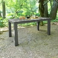 thumbnail image 2 of Highwood 42" x 72" Rectangle Dining Table - Counter Height, Outdoor, Eco-friendly, Synthetic Wood, 2 of 5