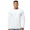thumbnail image 2 of Tultex Men's Heavyweight Jersey Long Sleeve T-Shirt, Long Shirts 100% Ring-Spun USA Cotton Crewneck Tee (Black, M), 2 of 9