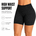 thumbnail image 4 of Women’s Leopard Biker Shorts, High Waisted Yoga Workout Shorts, Tummy Control Gym, 4 of 6