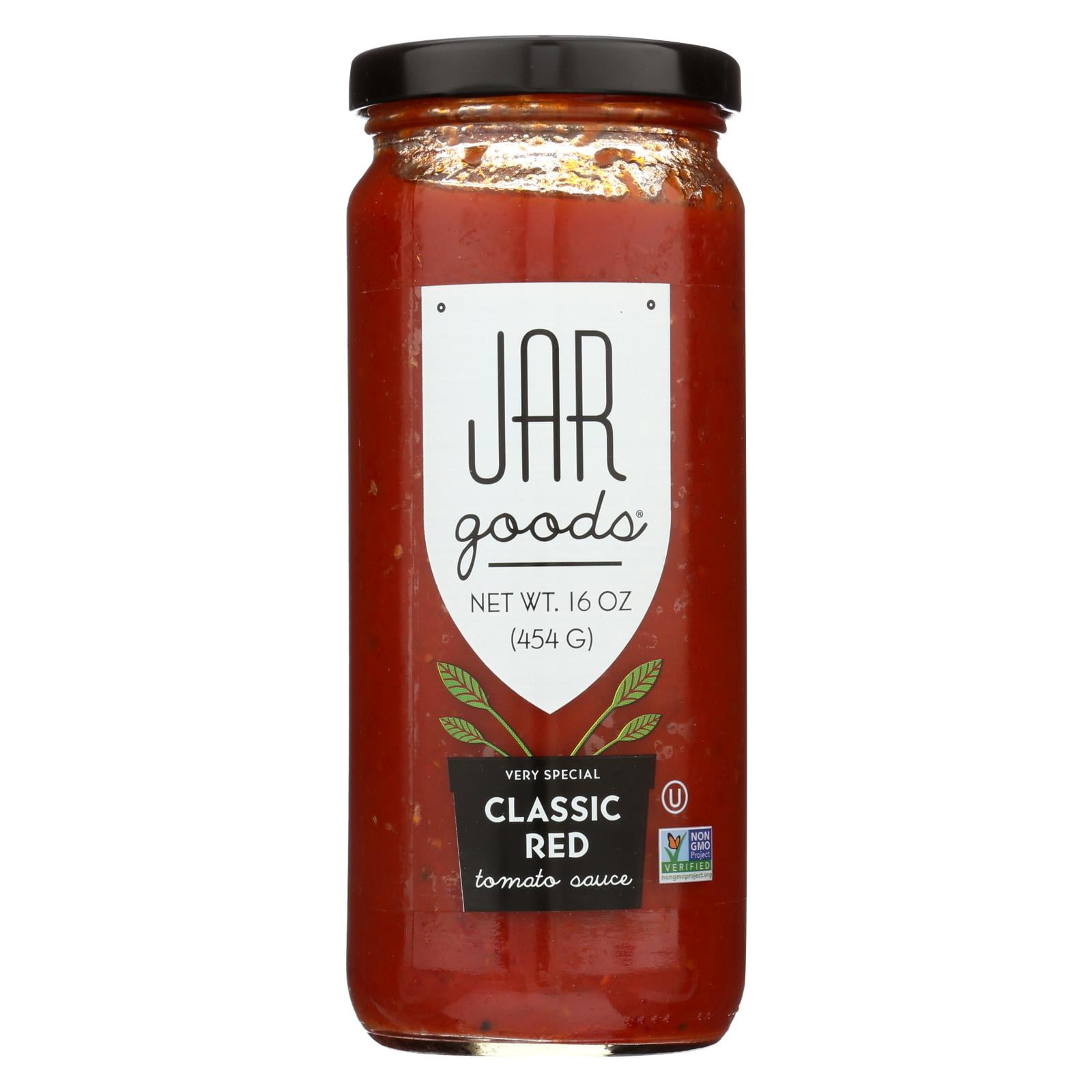 Jar Goods Pasta Sauce Classic Red Case of 6 16 fl oz. Walmart