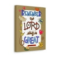 thumbnail image 6 of Scripture Walls  Remember The Lord Nehemiah 4:14 Bible Verse Canvas Christian Wall Art Ready to Hang Unframed, 6 of 17