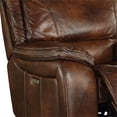 thumbnail image 4 of Pemberly Row Transitional Leather Power Sofa in Burnt Sienna, 4 of 10