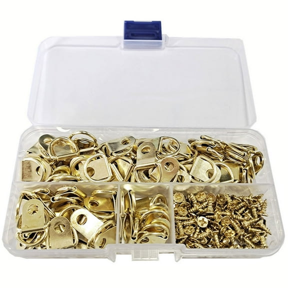 Half Circle Photo Frame Hanging Ring Picture Hangers Metal Major Semicircle Iron Heavy Duty Clothes