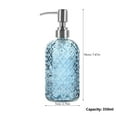 thumbnail image 4 of MOVTOTOP Glass Soap Dispenser with Pump Refillable Liquid Hand Soap Bottle Lotion Dispenser, 4 of 7