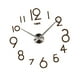 thumbnail image 4 of Reloj de Pared 3d de de Pared Decoración de Pared de Oficina en hogar para Ocasiones Especiales café, 4 of 6