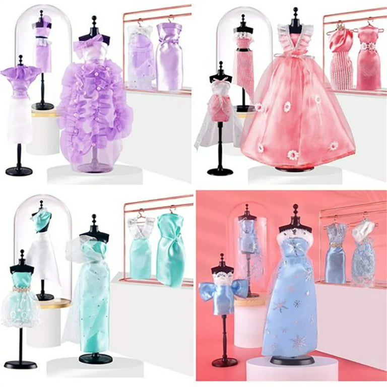 MINIFUN 600+Pcs Fashion Designer Kit for Girls, Sewing Kit with 4 Mann –  WoodArtSupply