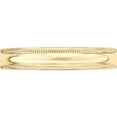 thumbnail image 3 of 10K Yellow Gold 10Ky 4mm Milgrain Half Round Band Size 8 Made In United States 1m040-8, 3 of 5