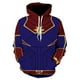 thumbnail image 3 of Marvel Avengers Endgame Quantum Realm-Disfraz de Cosplay 3D, sudadera con capucha para hombre y mujer, chaqueta con cremallera, 3 of 5