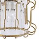 thumbnail image 2 of Lámpara de techo industrial de cristal, exquisita lámpara decorativa sencilla para casquillo E27 Oro, 2 of 9