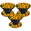 MightySkins POSOCK-Sun Flowers Skin Decal Wrap for Sticker - Sun Flowers - Pack of 3