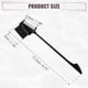 thumbnail image 4 of Dual Comb Eyebrow Brushes, Eyelash Comb Eyebrow Brush for Women, Eyelash Eyebrow Travel Makeup Tool, Black 6.77" Length, 4 of 7