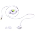 thumbnail image 3 of Retractable Mono Earphone for T-Mobile REVVL 6x/Pro 5G - Headphone 3.5mm w Mic Headset Handsfree Earbud V4O for REVVL 6x, 6x Pro 5G Phones, 3 of 6