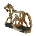 thumbnail image 2 of Zeckos End of the Trail Classic Western Wood Look Statue, 2 of 3