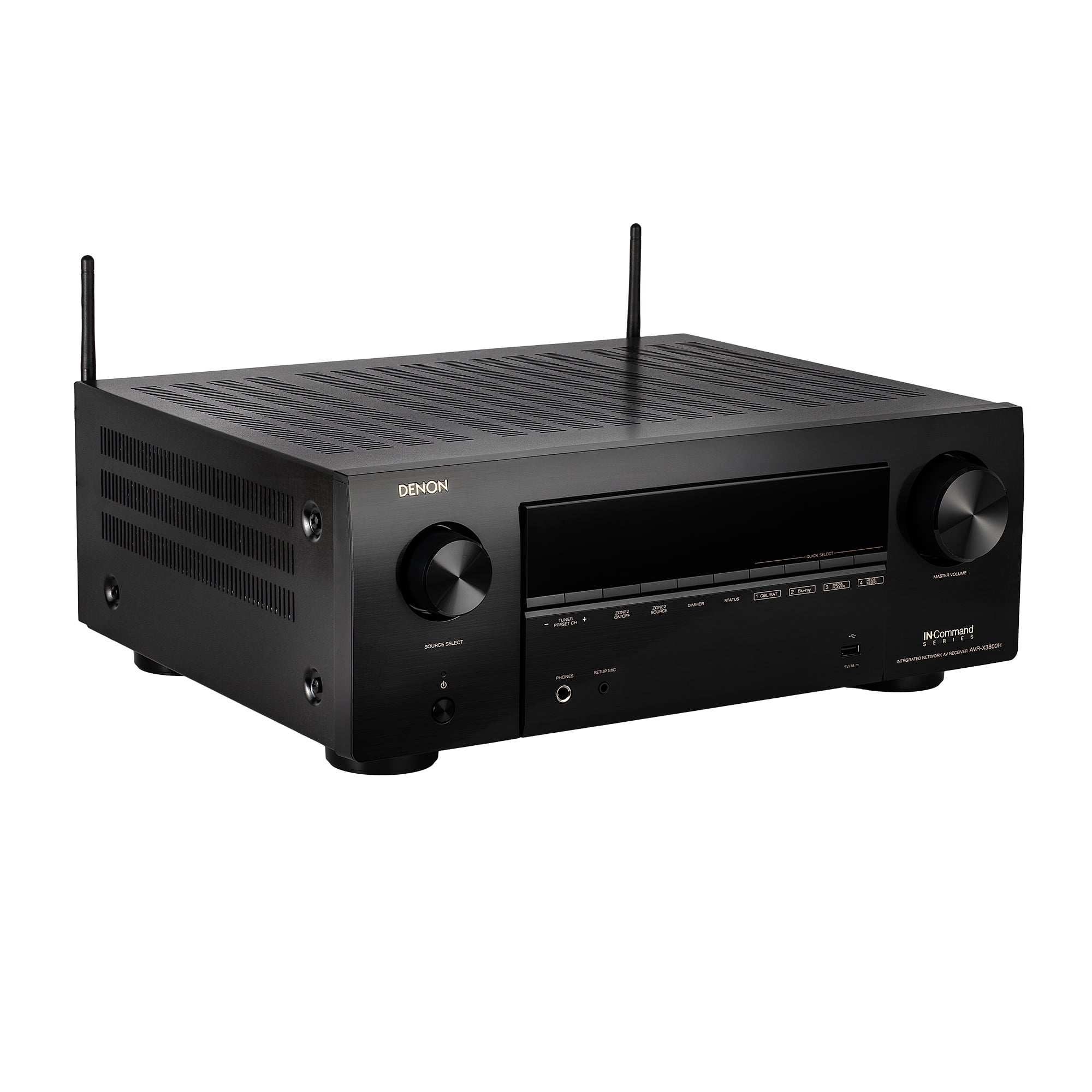 Denon AVR-X3800H 9.4-Channel Network A/V Receiver Bundle Including