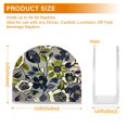 thumbnail image 4 of Yayeee Napkin Holder for Table Set of 2 Kitchen Paper Tissue Organization, Green Floral, 4 of 8