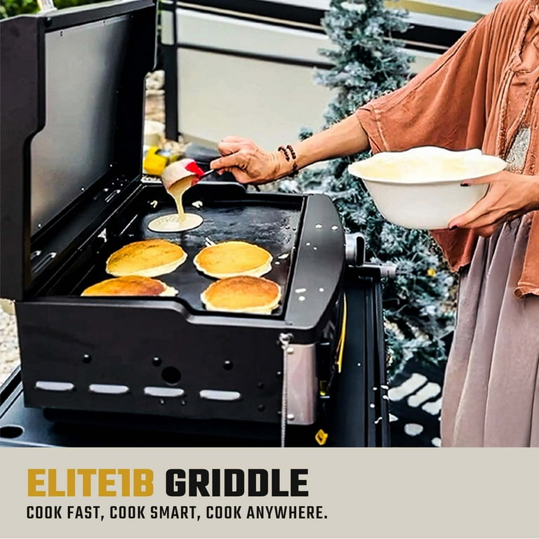 Halo, Outdoor Propane Gas Griddle, Elite1B, 1-Burner Compact