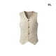 thumbnail image 5 of Qarigey Chaleco de estilo Medieval de Halloween, chaleco de moda de Color sólido para hombre, traje gótico de fiesta, ropa, regalo de cumpleaños Abrigos y chamarras Blanco SG Qarigey AP013152-04, 5 of 6