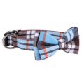 thumbnail image 3 of Collar para perro Faleela Soft & Comfy Pajarita desmontable azul (M), 3 of 4