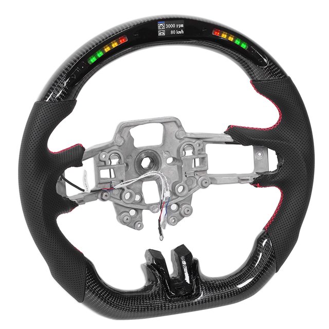 Volante para Ford, Volante de fibra de carbono Volante de repuesto Volante de fibra de carbono Diseño de clase mundial