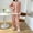Pink, variant on FDGIU Cozy Fleece Pajamas Set for Women‌, Loose Fit Winter Warm Sleepwear, Long Sleeve Winter Homewear Top & Pants