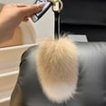 thumbnail image 1 of Cute Tail Keychain For Car Keys Soft Faux Bag Charm Stylish Backpack Accessory For Women Men, 1 of 6