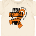 thumbnail image 4 of Inktastic I Wear Orange for My Papa Multiple Sclerosis Awareness Boys or Girls Baby Bodysuit, 4 of 5