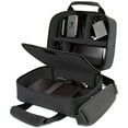 thumbnail image 2 of USA Gear Gamecube Controller Case - Nintendo Switch Carry Case with Custom Storage Compartments for Gamecube Controller, Adapter, Pro-Controller and More - Shoulder Strap and Padded Interior - Black, 2 of 9