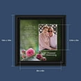 thumbnail image 2 of 60th Wedding Anniversary Gift, Diamond Anniversary Picture Frame for Parents or Grandparents, 2 of 6