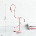 thumbnail image 4 of Diconna vase en Fer Forgé animal Mignon Flamant Rose, 4 of 9