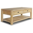 thumbnail image 5 of Grain Wood Furniture Montauk Coffee Table, Solid Wood with a Driftwood Finish, 5 of 7