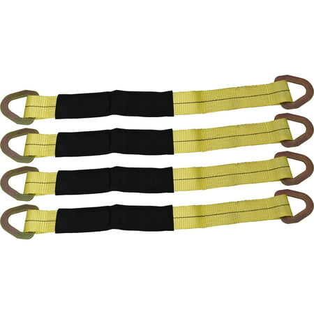 Tandem Axle Car Hauler - 4 Yellow 24