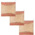thumbnail image 7 of Dreamtimes 5 PCS Abstract Stitching Baseball Baby Muslin Washcloths, Soft Absorbent Face Towel Burp Cloths Cotton Bath Wipes Infant Wash Cloth for Newborn Boys Girls, 7 of 7