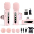 thumbnail image 1 of Micrófono Lavalier inalámbrico USB C GoorDik para Android Pink, 1 of 7
