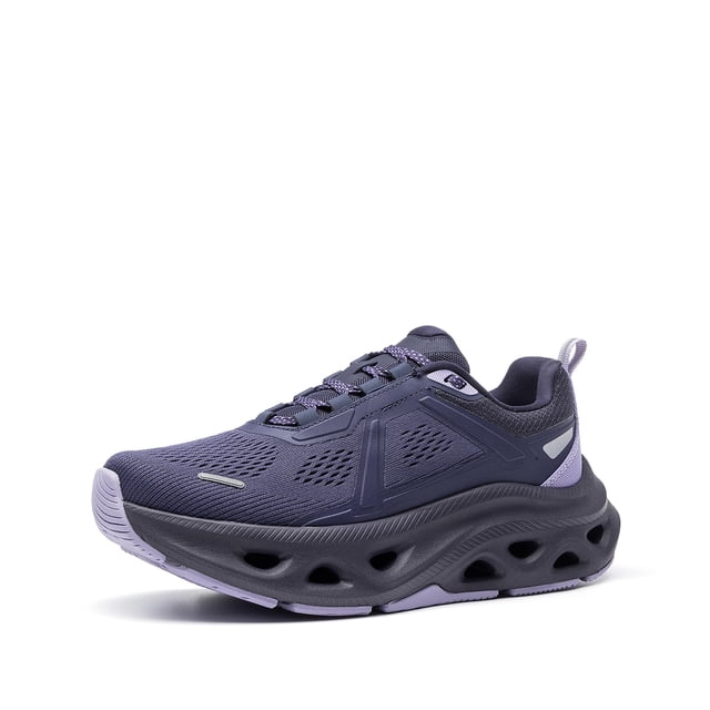 Zapatillas para correr y caminar para mujer NORTIV 8, Talla 9.5, Púrpura oscuro