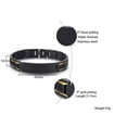 thumbnail image 3 of 12mm Black Plating Matte Bracelet Men's Stainless Steel Male Jewlery Gift Bangle, 3 of 9