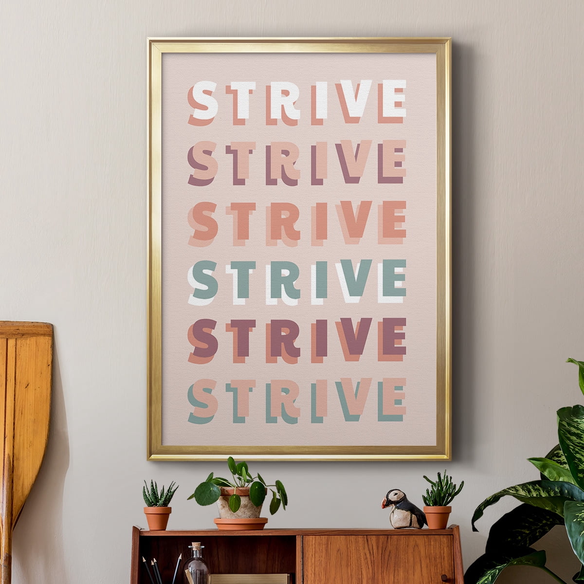 Strive Premium Framed Print - Ready to Hang