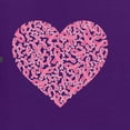 thumbnail image 5 of Wild Bobby, Pink Ribbon Heart, Breast Cancer Awareness, Men Graphic Tank Top, Purple, 3X-Large, 5 of 5