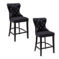 thumbnail image 1 of TABOURET BOYEL en noir LOT DE 2, 1 of 6