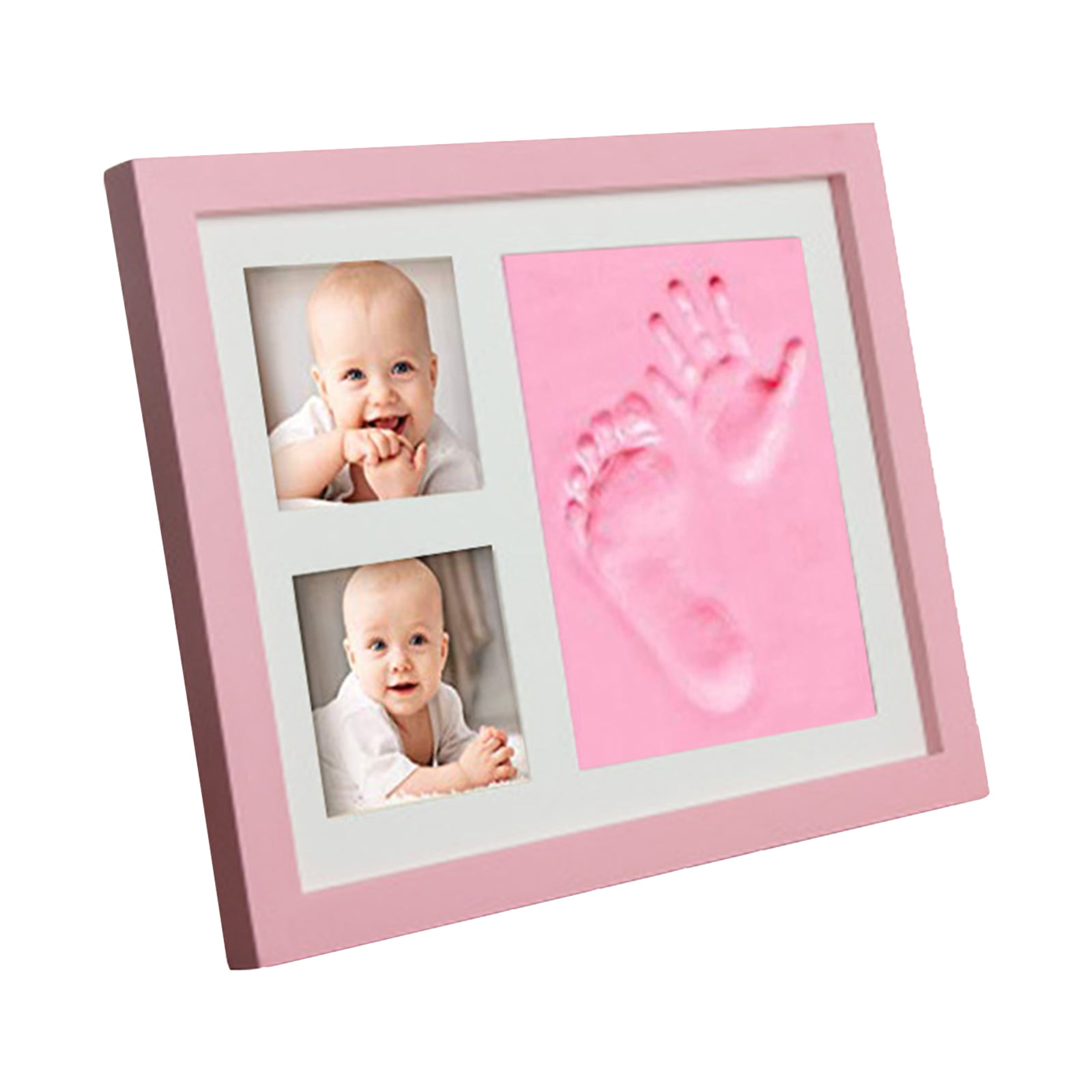 2 Pack Pink Picture Frames 3.5x5 inch Adorable Frames Perfect for Nursery 
